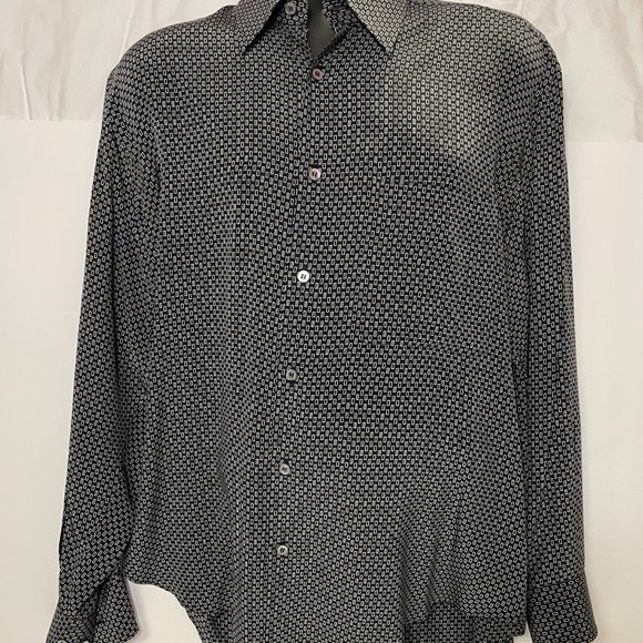 Brioni Men's 100% Silk Shirt - Picture 2 of 3